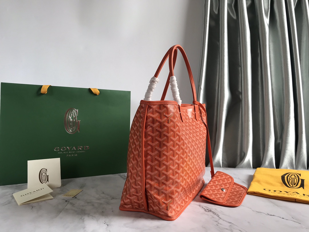 Anjou PM Reversible Tote Bag In Orange